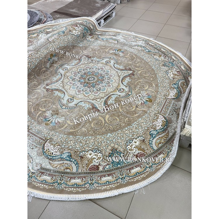 Овальный Ковер для Гостиной Медальон Дизайн 30442
