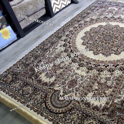 Восточный Ковер Для Гостиной Медальон Дизайн 28757