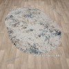 Овальный турецкий ковер с коротким ворсом Арт 29634