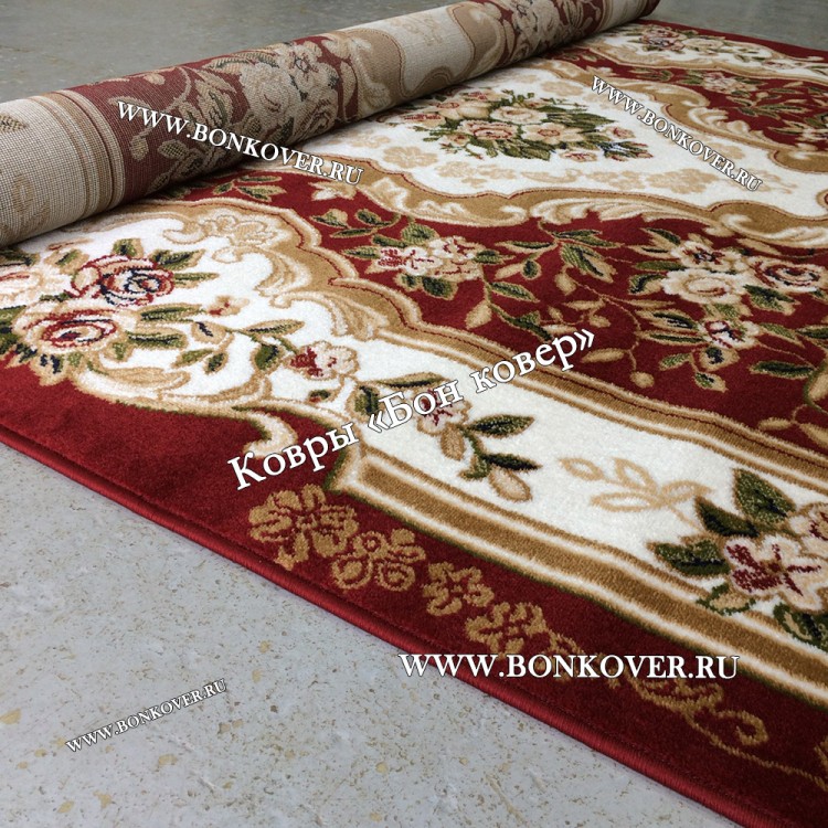 Ковер для гостиной Бордовый Арт 25482 New