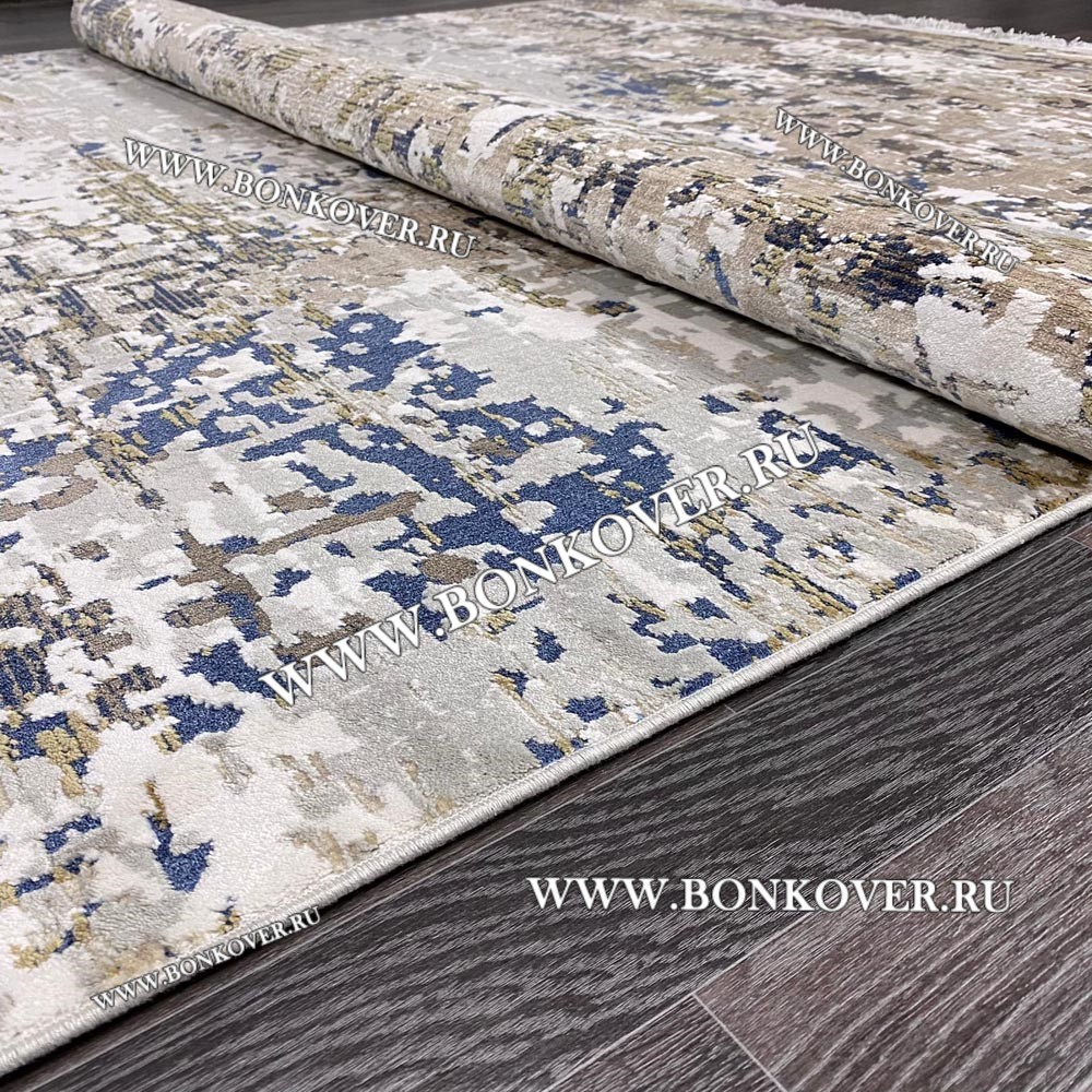 Абстрактный Ковер из Вискозы Дизайн 02 Коротковорсный Прямоугольный Абстрактный Ковер из Вискозы Дизайн 02 Коротковорсный Прямоугольный