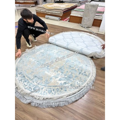 Круглый Современный  Ковер Дизайн 30676