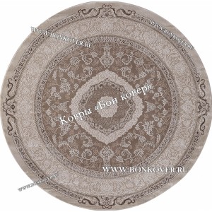 Классический ковер дизайн 82 Бежево-коричневый