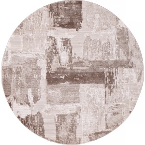 Ковер Armina 03710A BROWN / BROWN Круг