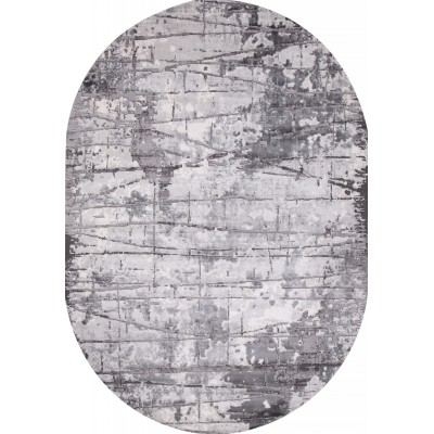 Ковер Armina 03752A GREY / GREY Овал