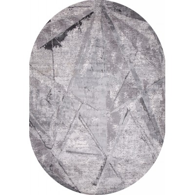 Ковер Armina 04022G GREY / GREY Овал